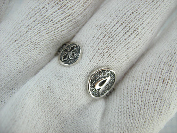 SOLID 925 Sterling Silver Ring Band Prayer Scripture Religious Amulet Adjustable Size New Christian Church Fine and Faith Jewelry RI001992