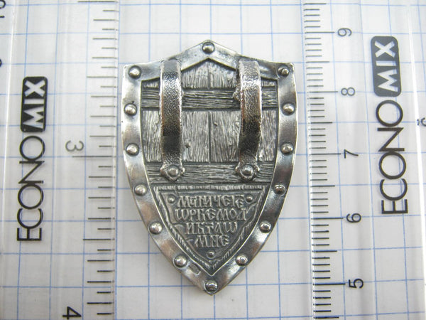 925 Sterling silver medal depicting Saint George and the Dragon. Item code MD001917. Picture 10