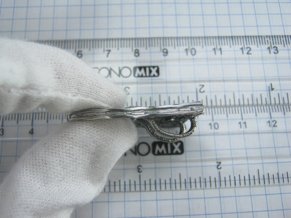 925 Sterling silver medal depicting Saint George and the Dragon. Item code MD001917. Picture 15