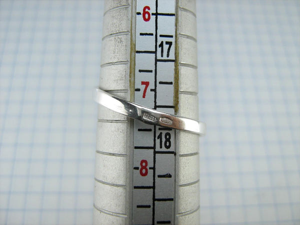 New Solid 925 Sterling Silver Ring Cross Long Spring Design Adjustable Size New Christian Church Faith Jewelry RI002000