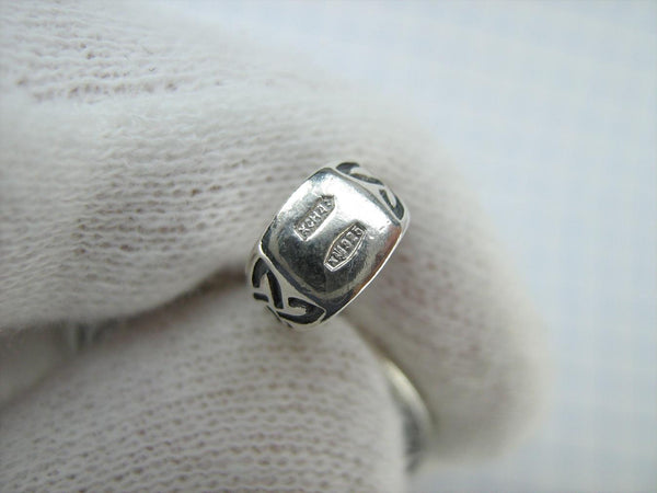 925 Sterling Silver pendant with Russian bad words - an amulet for good luck. Item code - PN001937. Picture 14