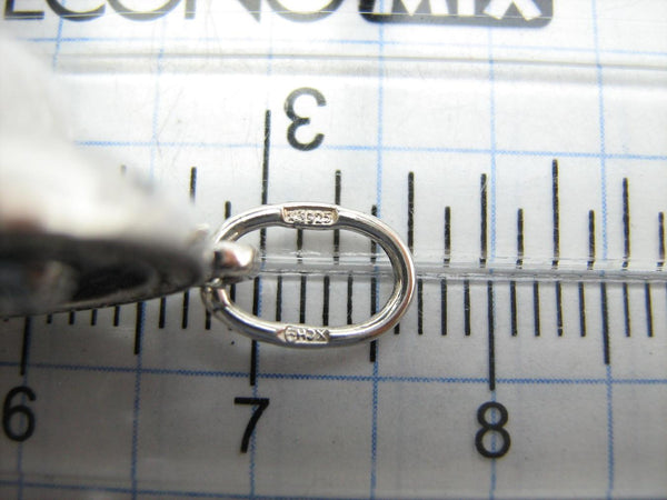 925 Sterling Silver icon pendant of Saint Martyr Matrona the Wonderworker. Item code - MD001936. Picture 13