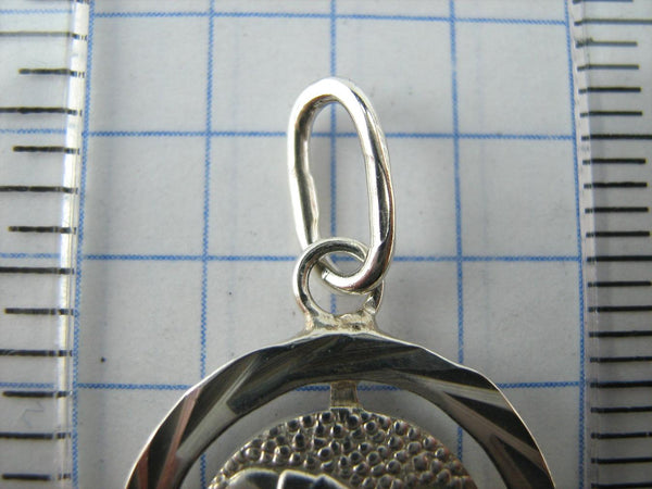 925 Sterling Silver Pendant Cancer Shrimp Zodiac Amulet Birthday Gift Ukraine Vintage Fine Jewelry PN001858