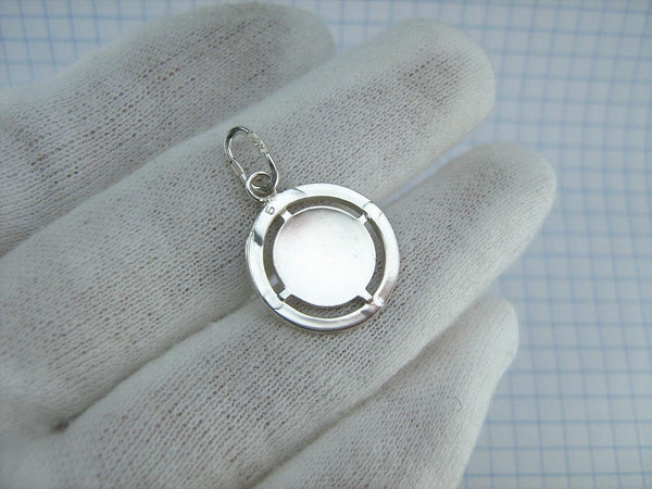 925 Sterling Silver Pendant Cancer Shrimp Zodiac Amulet Birthday Gift Ukraine Vintage Fine Jewelry PN001858