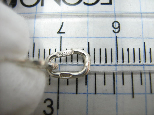 Sterling silver pendant letter K. Item code PN001949. Picture 12