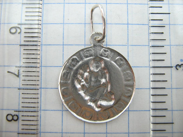 925 Sterling Silver pendant depicting Virgo zodiac sign. Item code - PN001950. Picture 9